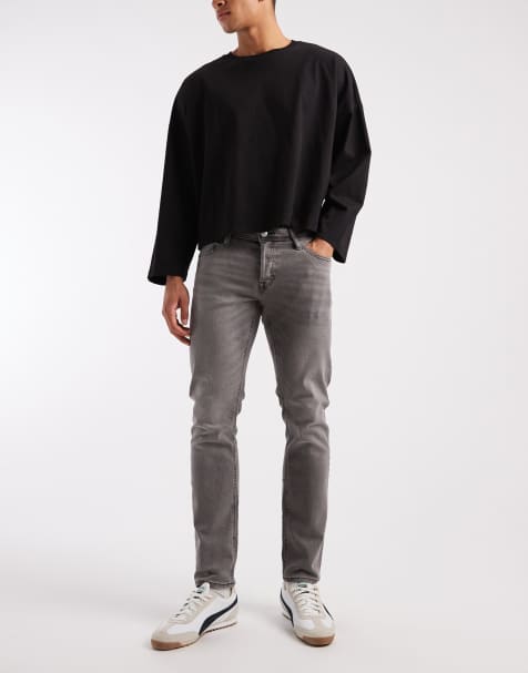 Vaqueros gris de corte slim Glenn de Jack & Jones - view 1