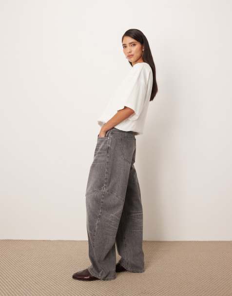 Vaqueros gris lavado con diseño retorcido Tova de ARRANGE - view 1