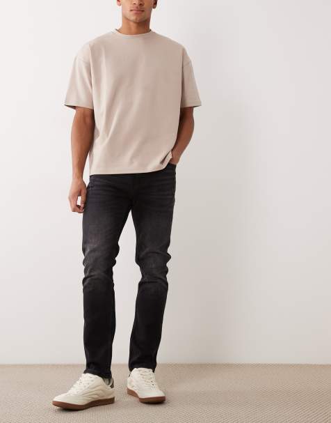 Vaqueros gris oscuro de corte slim 708 de HUGO - view 1