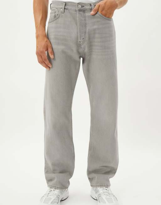 Vaqueros gris verano de corte recto Space de Weekday