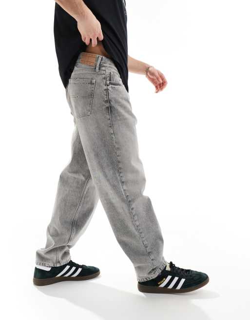 Vaqueros grises de corte tapered holgado Aiden de Tommy Jeans, 2 de 5