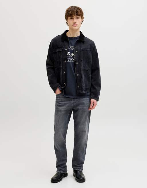 Vaqueros grises holgados de Jack & Jones, 3 de 7