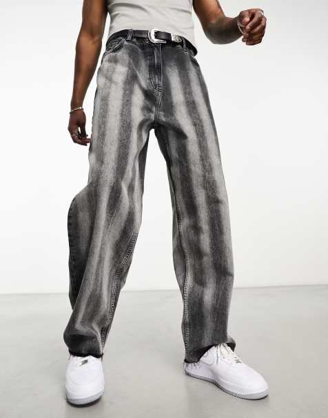 Pantalones baggy negros para hombre - Colección 2024