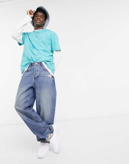 Jeans grandes rotos best sale