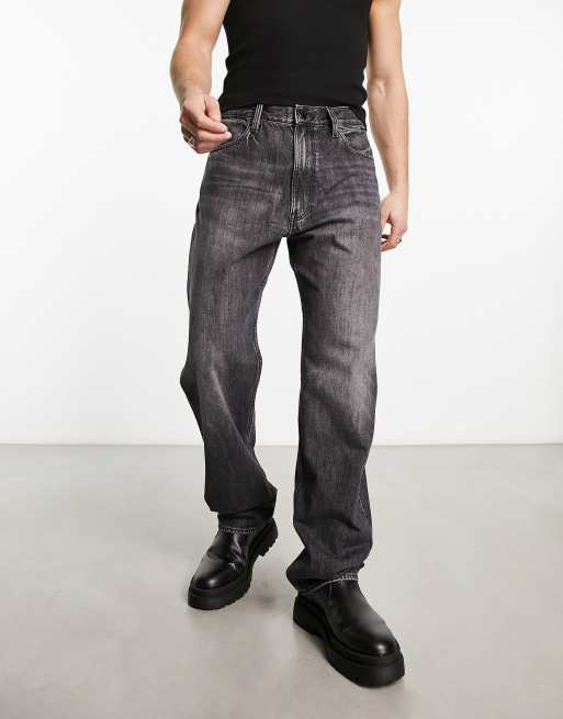 Vaqueros holgados de corte recto con lavado negro Type 49 de G-Star