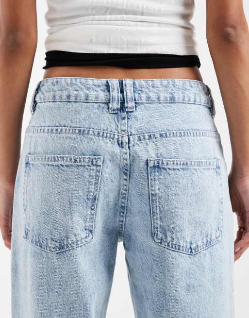 Vaqueros holgados de talle bajo con lavado ácido de ASOS DESIGN, 4 de 5