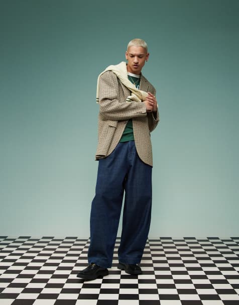 Vaqueros holgados y extragrandes con lavado crudo premium de ASOS DESIGN - view 1