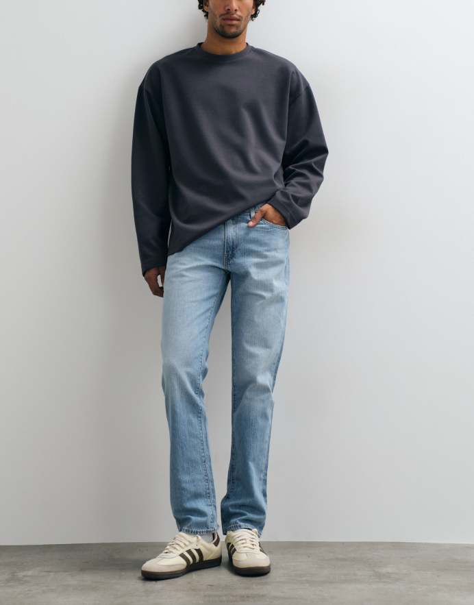Levi's Vaqueros ligeros de corte slim con lavado vintage claro 511