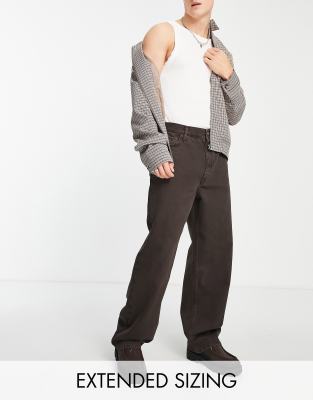 Vaqueros Seam Bootleg en chocolate amargo