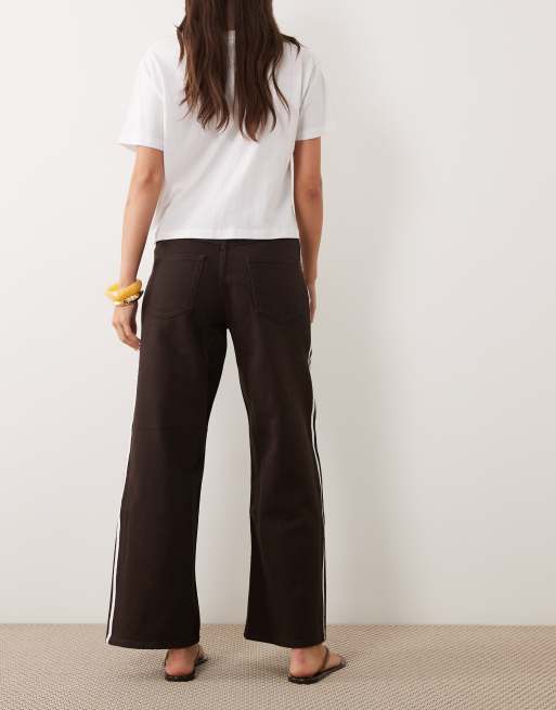 Vaqueros marrones Firebird de adidas Originals, 3 de 5