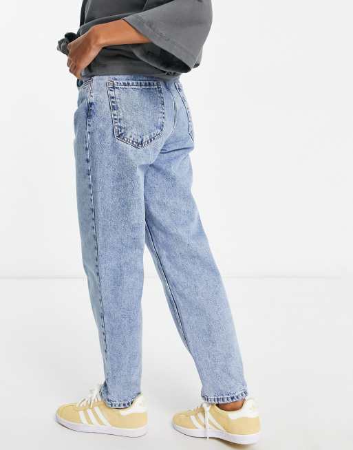 Vaqueros mom azules de talle alto de Pimkie Petite, 3 de 4