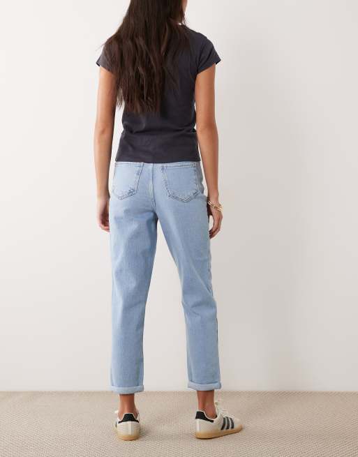 Vaqueros mom azules Palm de New Look, 2 de 5
