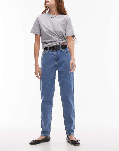 Vaqueros mom con lavado medio de Calvin Klein Jeans - view 1