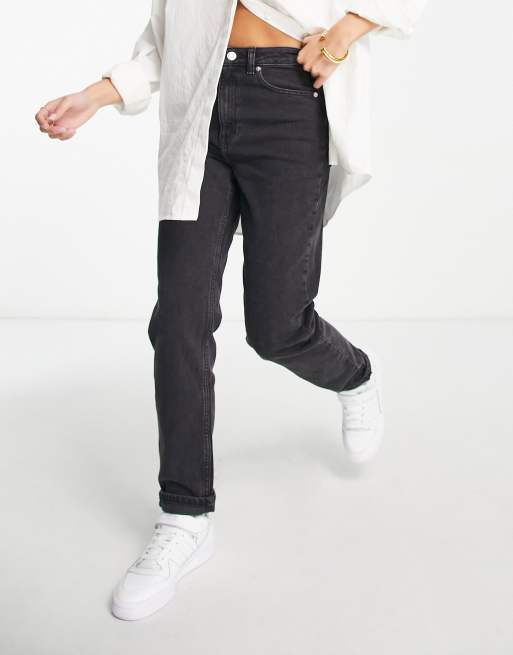 Pantalones de traje gris medio de corte pitillo exclusivos de New Look