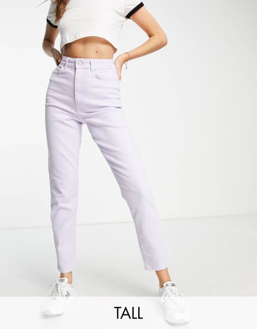 Vaqueros mom lilas de New Look Tall