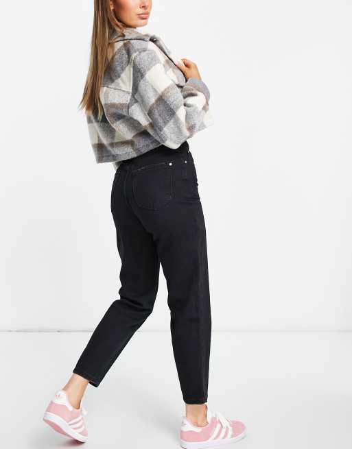 Vaqueros mom negros de talle alto de Pimkie - BLACK, 4 de 4