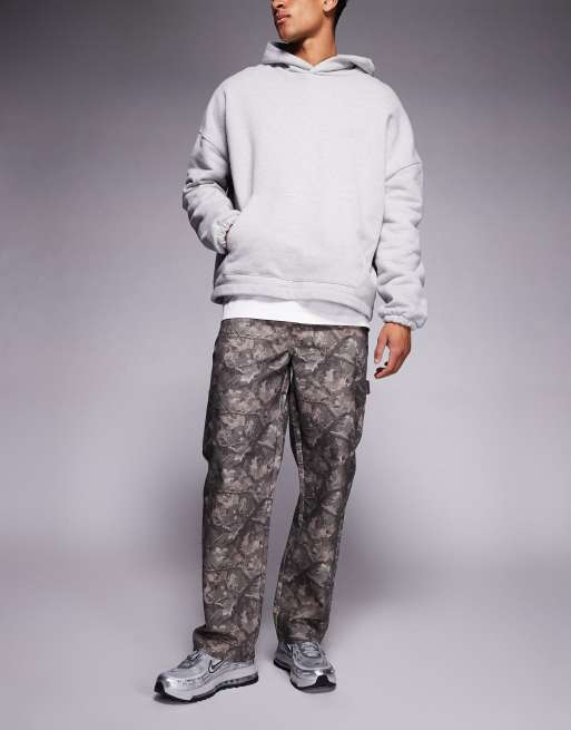 Vaqueros multicolores con estampado de camuflaje de Faded Store