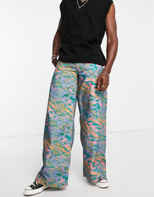 Vaqueros multicolores estampados Creator de The Ragged Priest