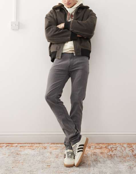 Vaqueros muy elásticos de corte pitillo con lavado gris de Cheap Monday - view 1