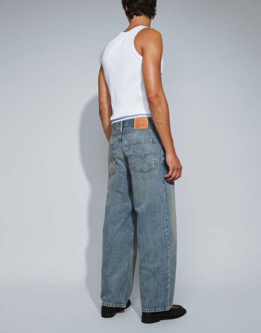 Vaqueros muy holgados con lavado envejecido y tintado amarillo de Levi's , 2 de 5