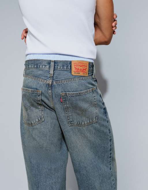 Vaqueros muy holgados con lavado envejecido y tintado amarillo de Levi's , 4 de 5
