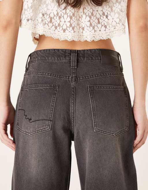 Vaqueros negro apagado Nia BF de Free People, 4 de 5