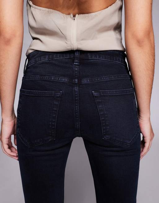 Vaqueros negro azulado de corte bootcut de ASOS DESIGN , 5 de 5
