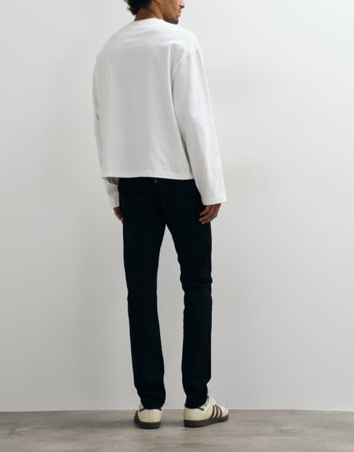 Vaqueros negro depurado de corte pitillo 510 de Levi's , 2 de 5