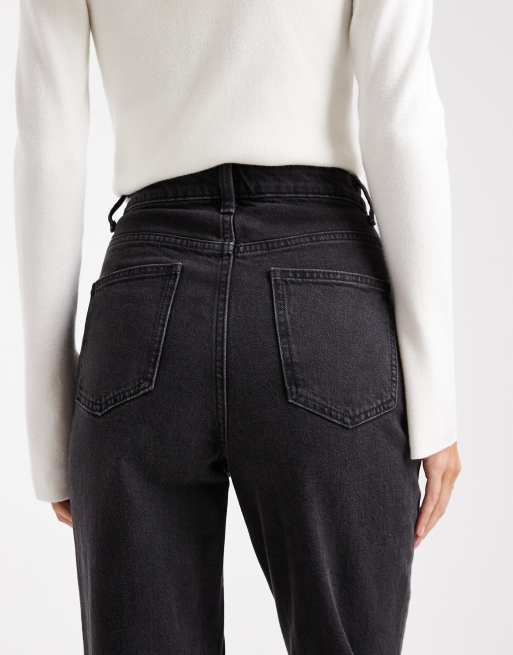Vaqueros negro lavado cómodos de corte slim de ASOS DESIGN, 4 de 5