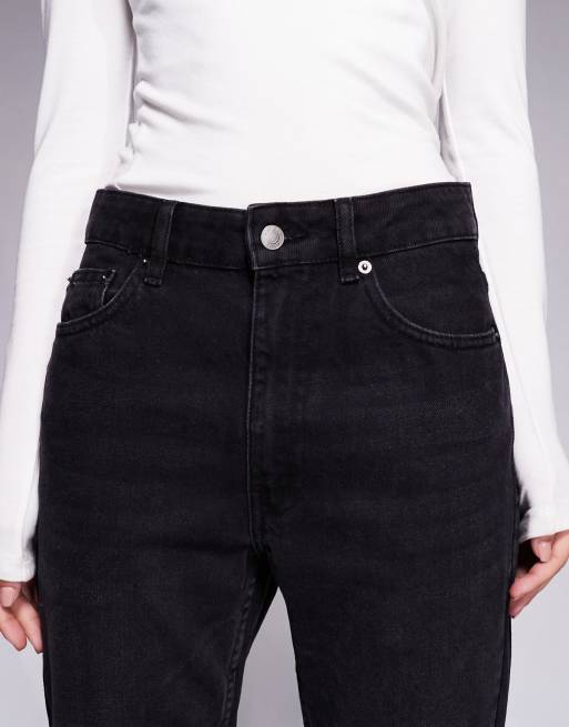 Vaqueros negro lavado de corte acampanado y estilo años 90 de ASOS DESIGN, 5 de 5