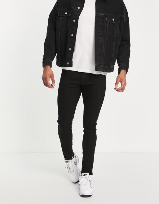 Vaqueros negros de corte pitillo 3301 exclusivos en ASOS de G-Star, 4 de 4