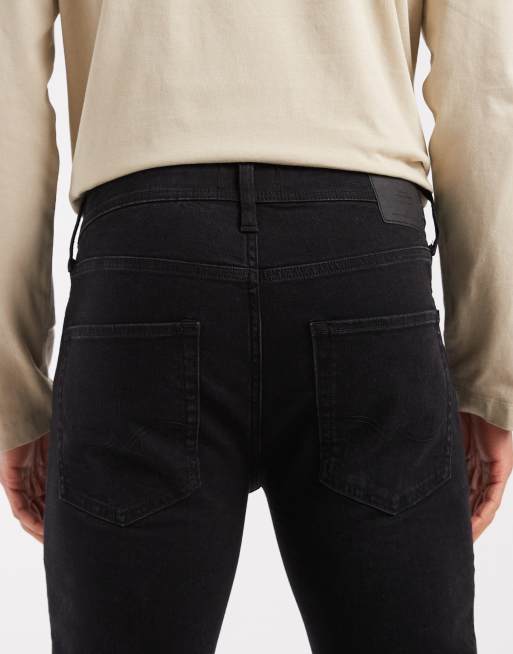 Vaqueros negros de corte recto Clark de Jack & Jones, 4 de 5