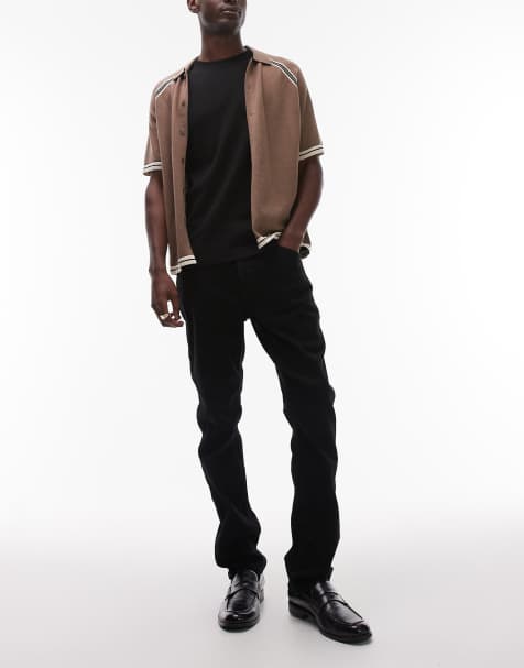 Vaqueros negros de corte recto Greensboro de Wrangler - view 1