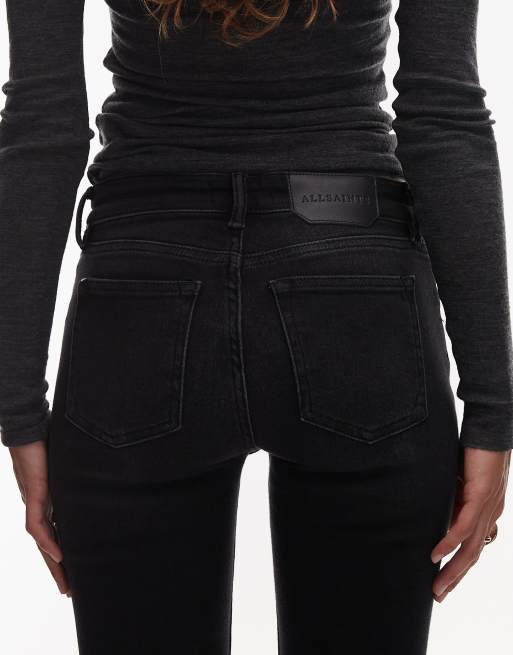 Vaqueros negros de corte slim bootcut Haldan de AllSaints , 5 de 5