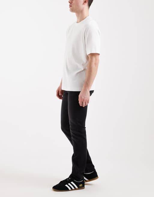 Vaqueros negros de corte slim de Hugo Boss, 2 de 5