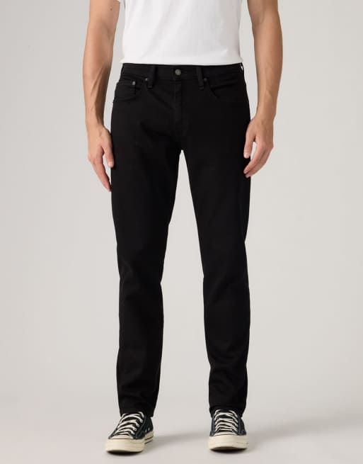 Vaqueros negros de corte tapered 502 de Levi's, 3 de 4