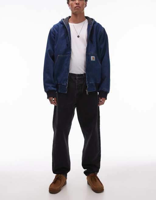 Vaqueros negros de corte tapered holgado Newel de Carhartt WIP