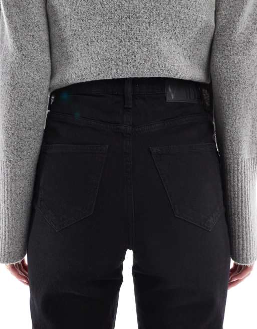 Vaqueros negros de talle alto y pernera ancha Tessa de Vero Moda Tall, 4 de 5