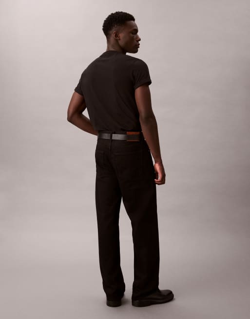 Vaqueros negros holgados clásicos de Calvin Klein Jeans, 2 de 5
