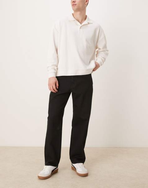 Vaqueros negros sueltos Kobe de Selected Homme - view 1