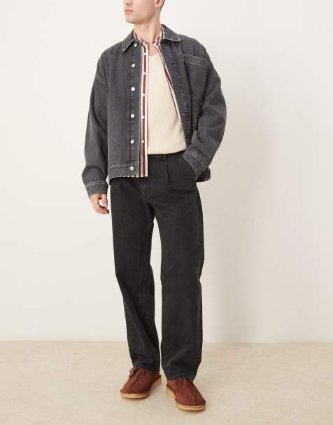 Vaqueros negros sueltos Kobe de Selected Homme - view 1
