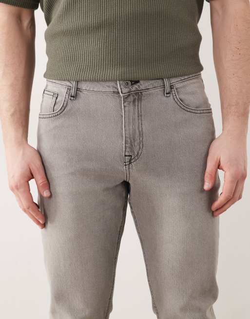 Vaqueros pitillo en gris desgastado de ASOS DESIGN, 4 de 5