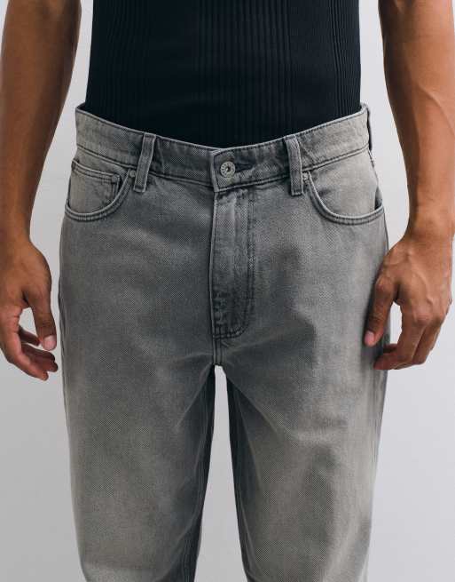 Vaqueros rectos en gris desgastado de ASOS DESIGN, 5 de 5