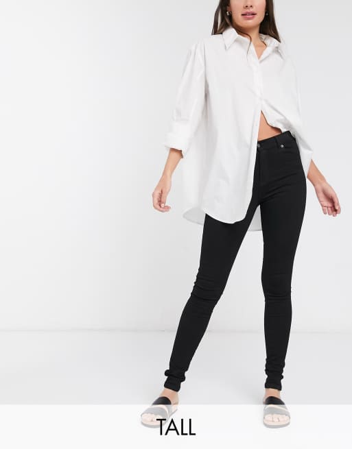 Vaqueros superajustados tipo segunda piel de tiro medio Lexy de Dr Denim Tall