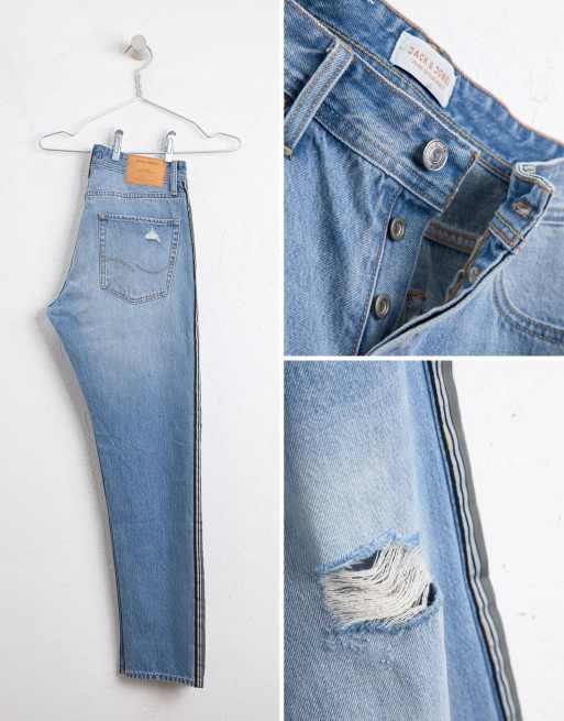 Vaqueros Tapered Con Raya Lateral De Jack Jones ASOS 