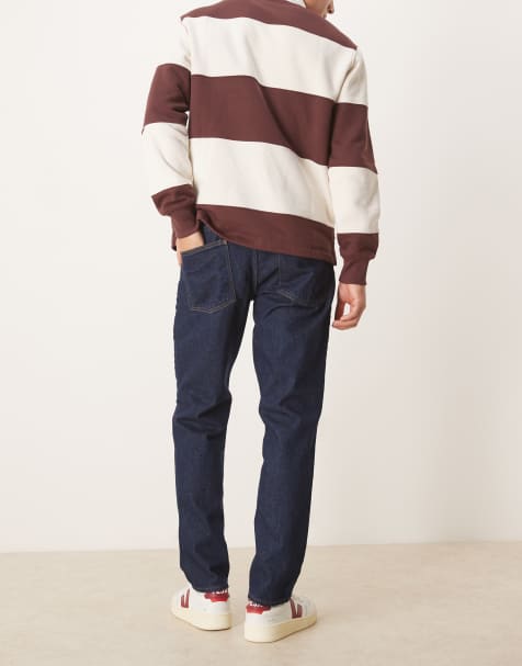 Vaqueros tapered en añil de ASOS DESIGN - view 1