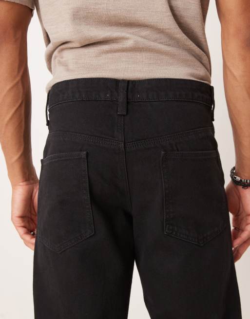 Vaqueros tapered negros de ASOS DESIGN, 5 de 5