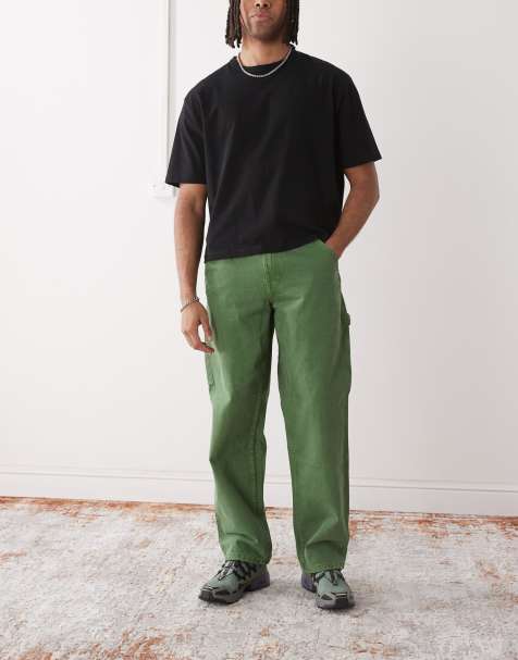 Vaqueros verdes sueltos de estilo carpintero Drill Chore de Vans - view 1