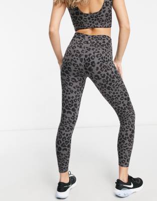 grey leopard print leggings