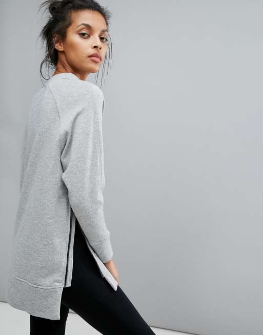 Varley – Oversize-Sweatshirt mit zwei Reißverschlüssen, 2 von 4